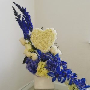 Blue Passion Love Flowers