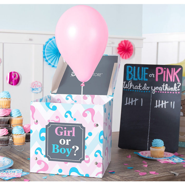 Gender Reveal Ballon Box 1 - Love Flowers Miami