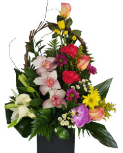 Orchids, CarnatSummer-Paradise Birthday Flowersions, Roses and Margaritas