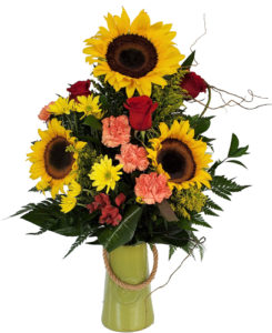 Sunflower-Rustic birthday flowers