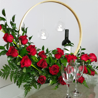 Celebrate Our Love Luxury Flowers