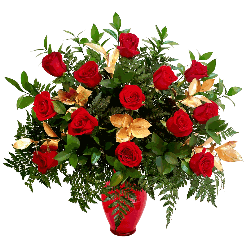 Luxurious-Dozen-Red-Roses