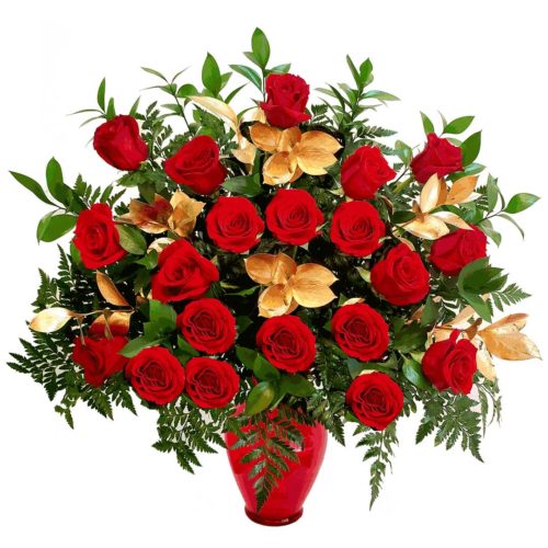 Luxurious-Two-Dozen-Red-Roses
