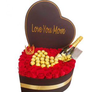 XL-Black-Heart-Box-with-red-roses-champagne-and-chocolates